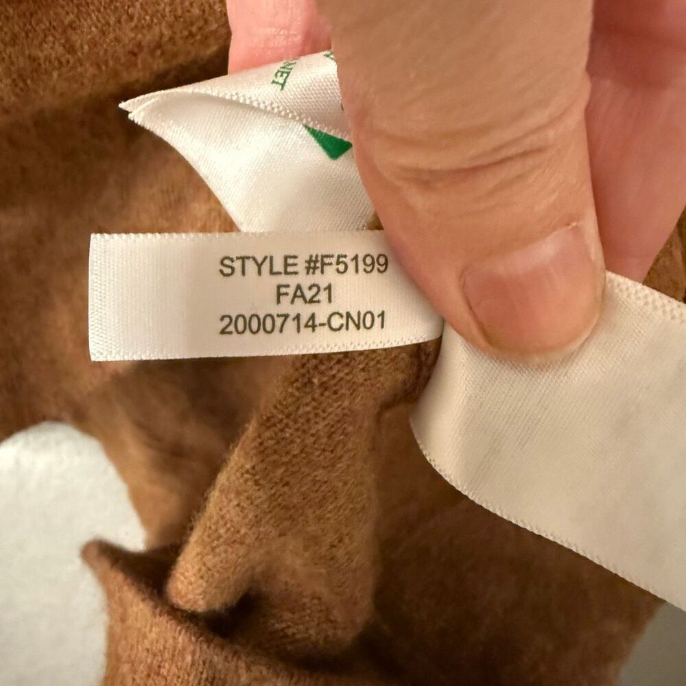 J. Crew Teddie Sweater Brown Size XL - Picture 4 of 5